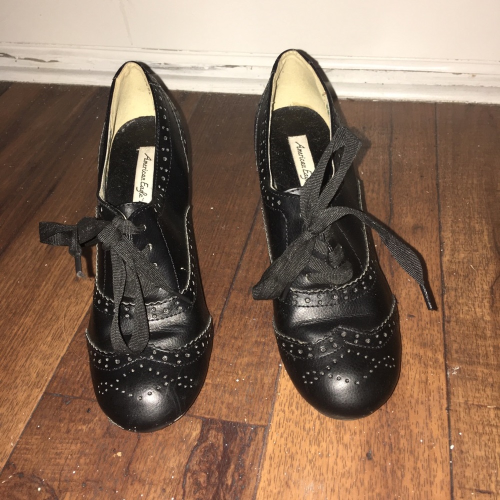 Black heels by American Eagle size 8